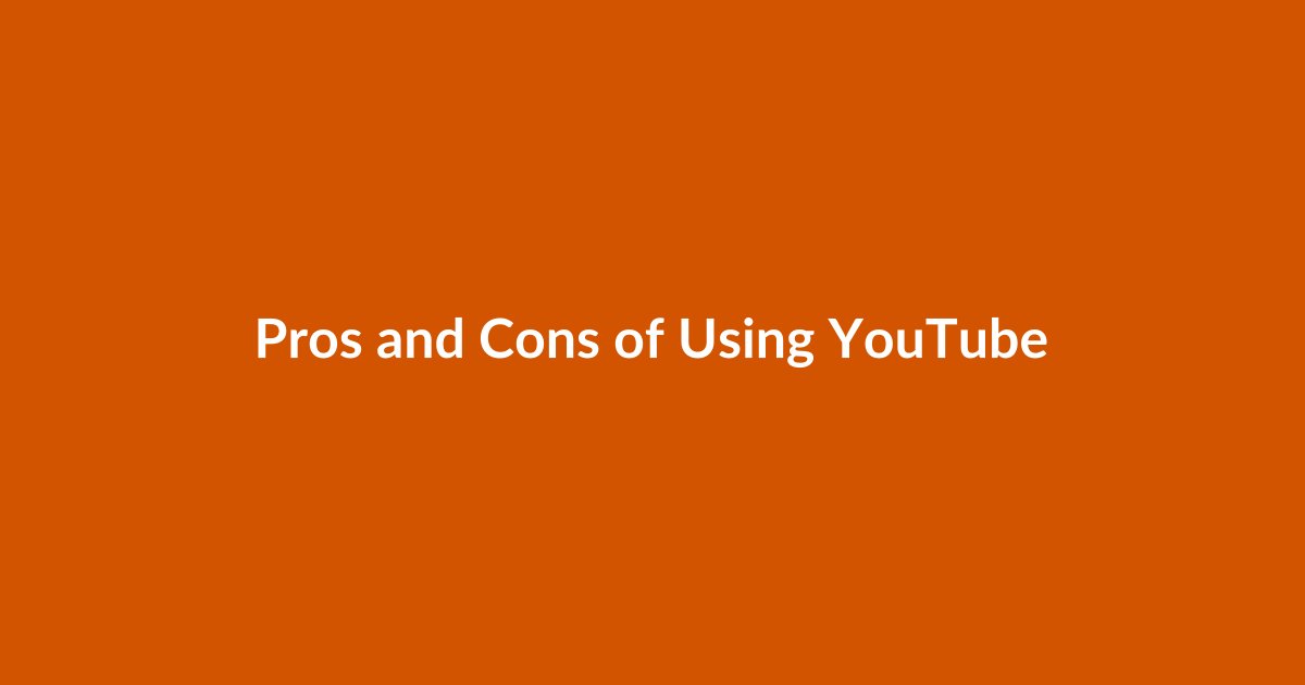Pros and Cons of Using YouTube Tag Generators