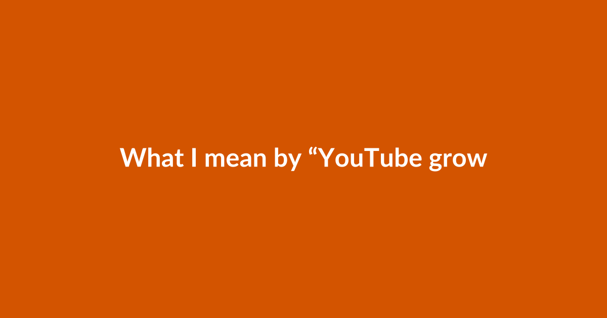 What I mean by “YouTube growth tools” — a technical definition