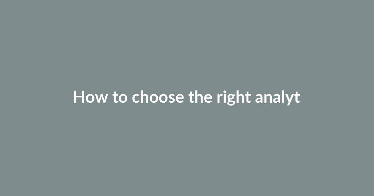 How to choose the right analytics tool for your channel